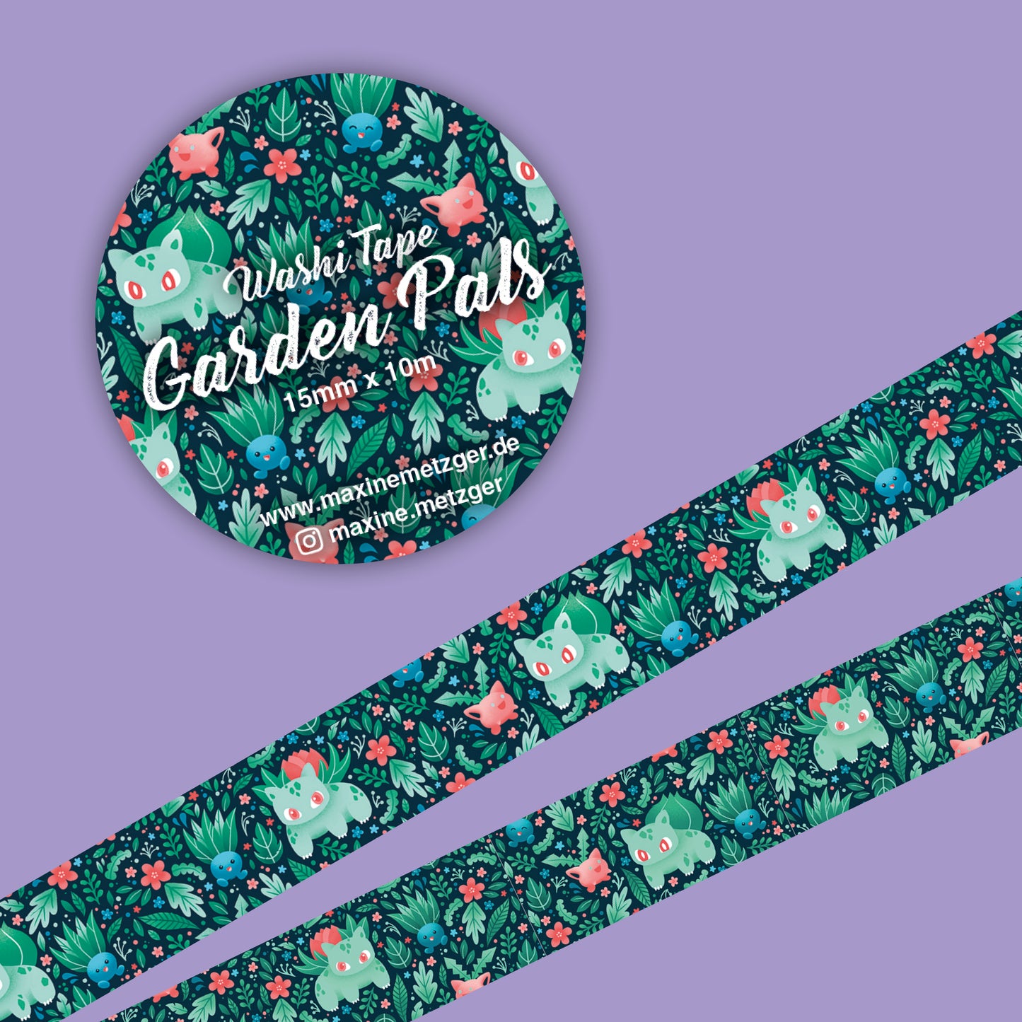 Washi Tape "Garden Pals"