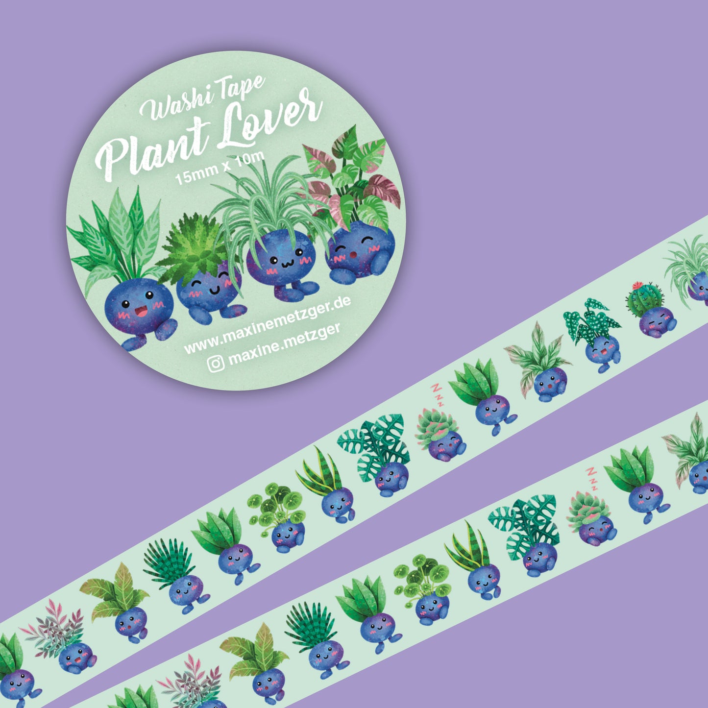 Washi Tape "Plant Lover"