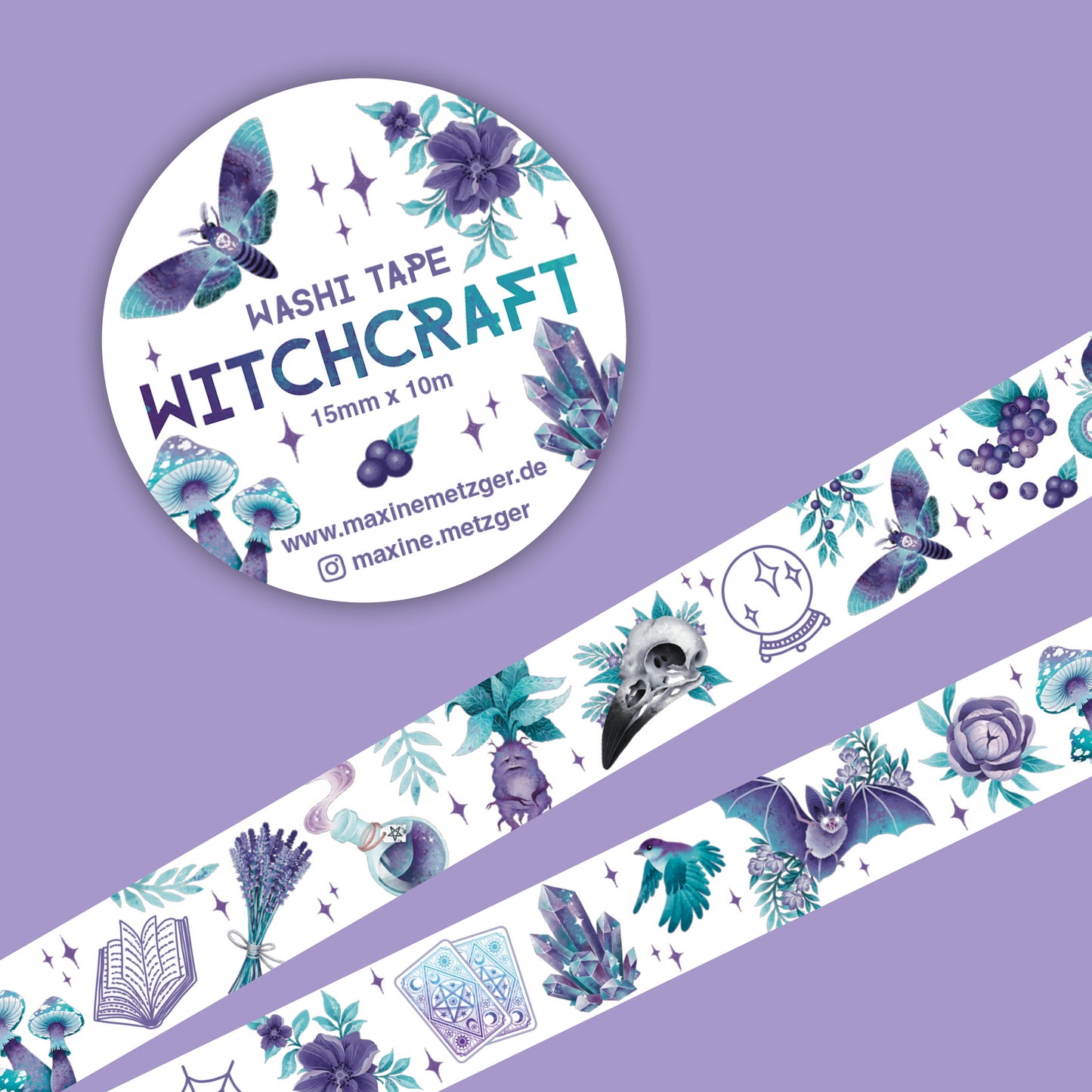 Washi Tape "WITCHCRAFT"