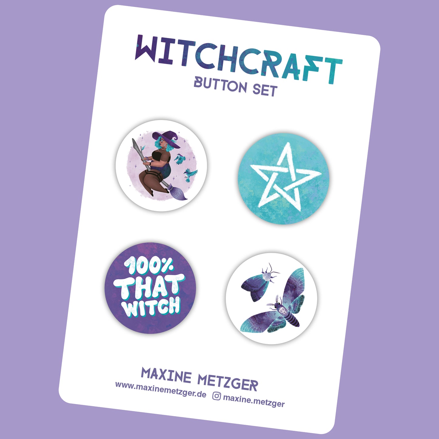 WITCHCRAFT Mystery Button Set